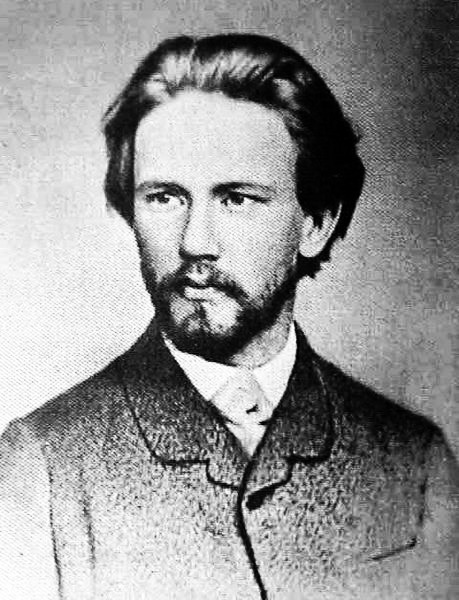 Der junge Tschaikowski mit 34 Jahren